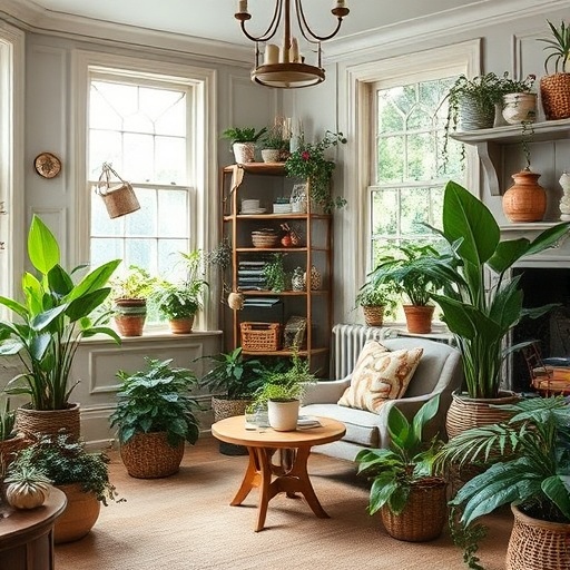biophilic design in Victorian decor
