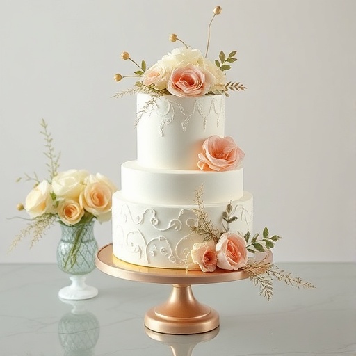 well-designed cake display for birthday