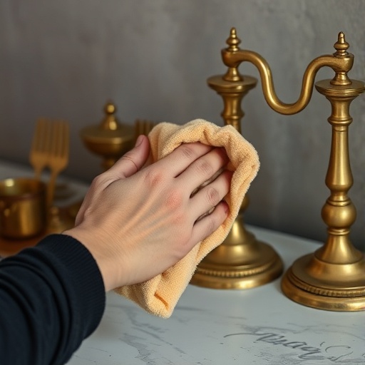cleaning brass decor