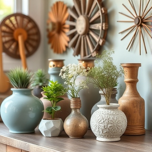 upcycled decor items