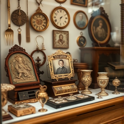 display of family heirlooms
