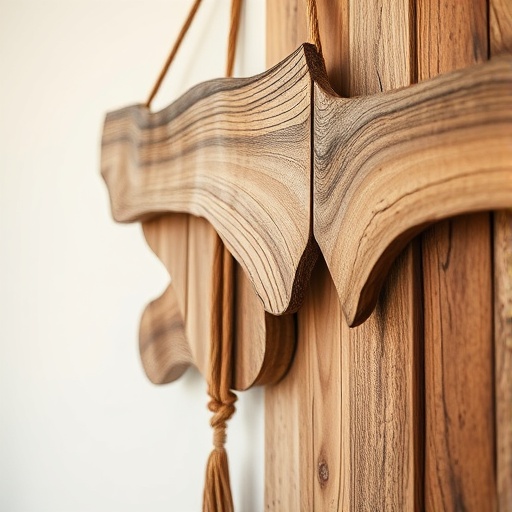 wood wall hanging made from reclaimed wood
