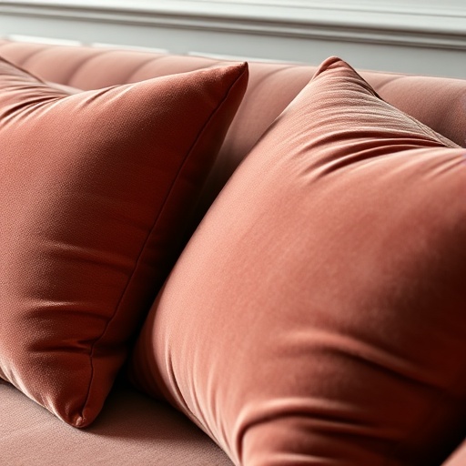 plush velvet cushions for comfort