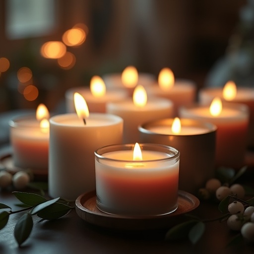 scented candles for ambiance
