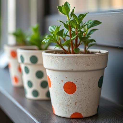 repurposed items as plant pots