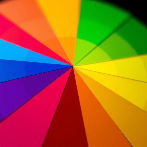 color wheel with primary and secondary colors