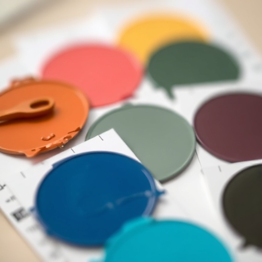 paint samples for testing colors