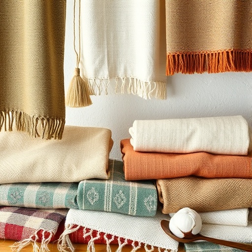 Textiles used in Scandinavian decor