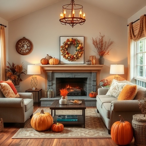 autumn-themed DIY decor