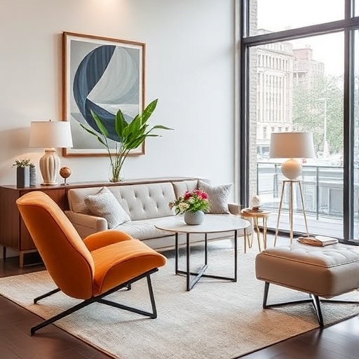 Hermes-inspired statement furniture