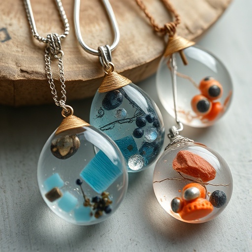 handmade resin jewelry