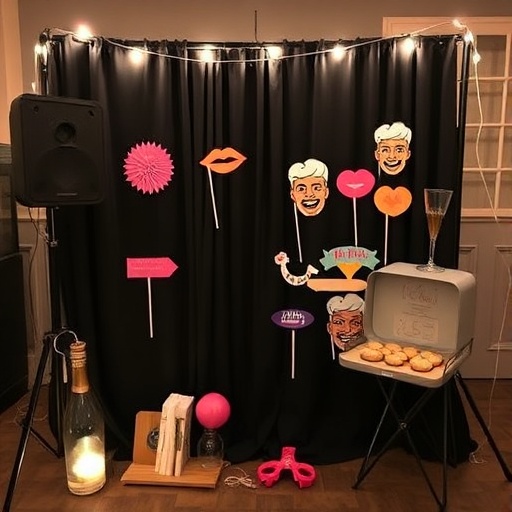 interactive photo booth for brunch