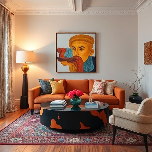 focal point furniture in a living room