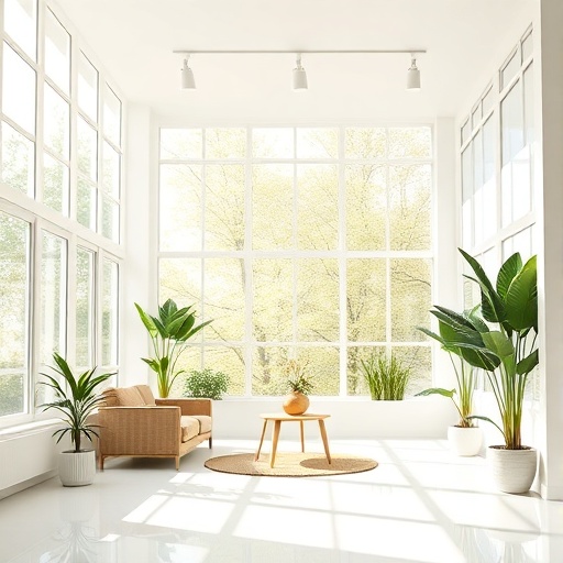 room filled with natural light