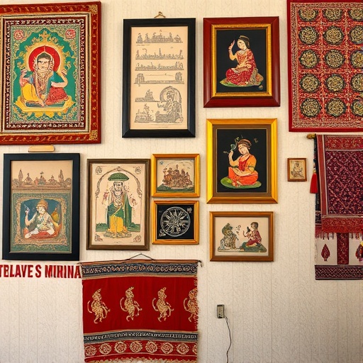 traditional Indian wall art