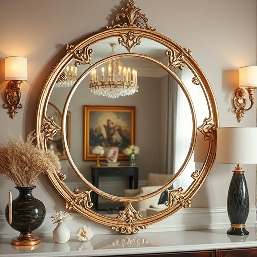 elegant decorative mirror