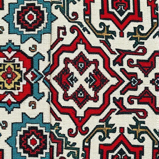 traditional Turkish textiles with vibrant patterns