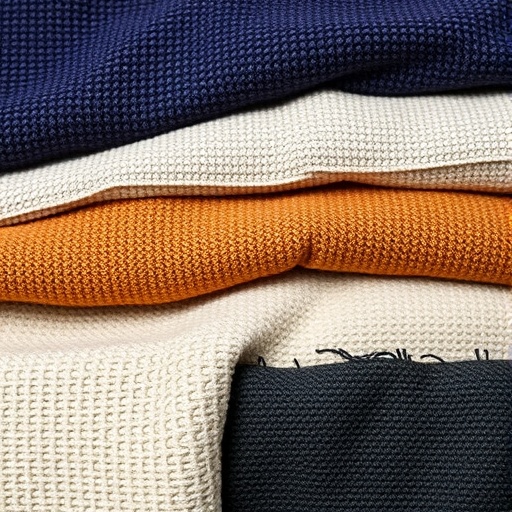 variety of textured fabrics