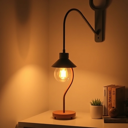 whimsical lamp in a cozy corner