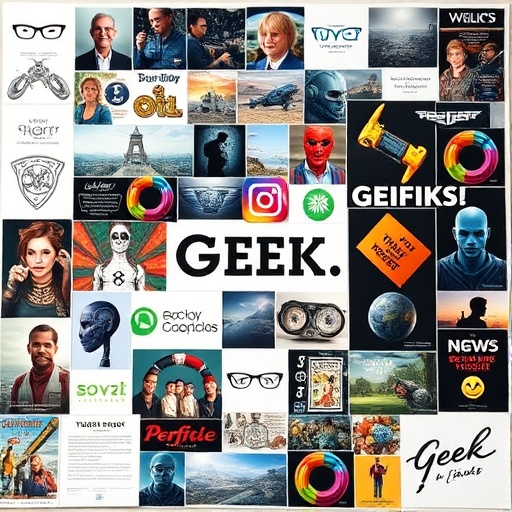 vision board for geek decor