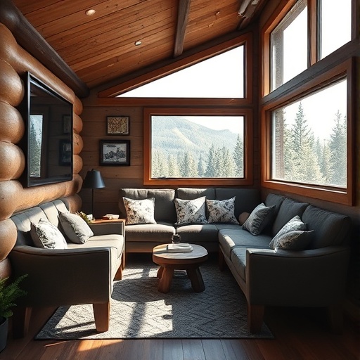 comfortable mountain home seating