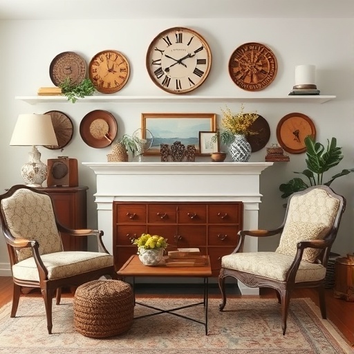 display of family heirlooms