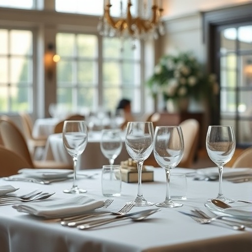 dining room featuring silver tableware