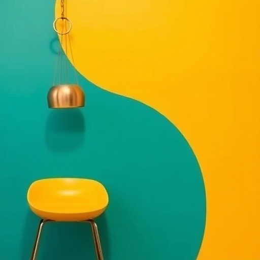 Vibrant mid-century color palette