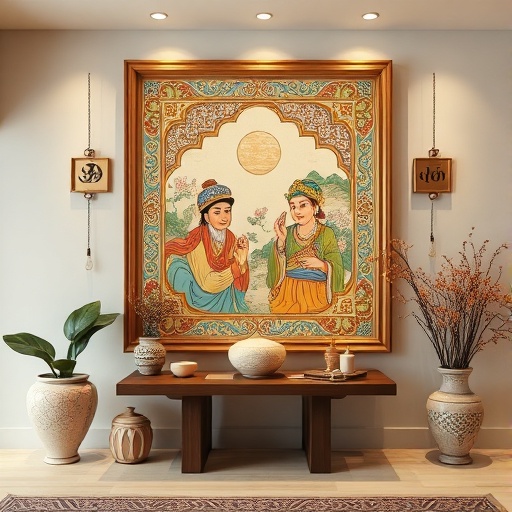 traditional artwork for mayoun decor
