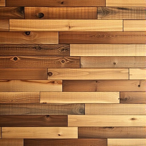 reclaimed wood accent wall
