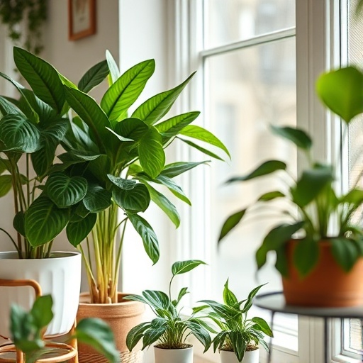 houseplants enhancing home decor