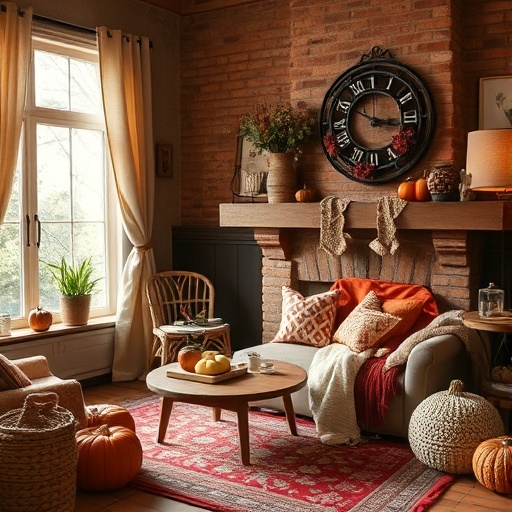seasonal decor for a cozy atmosphere