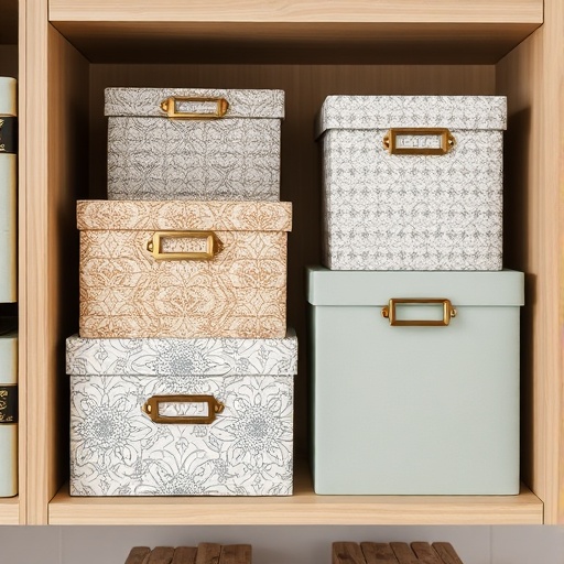 decorative paper storage boxes