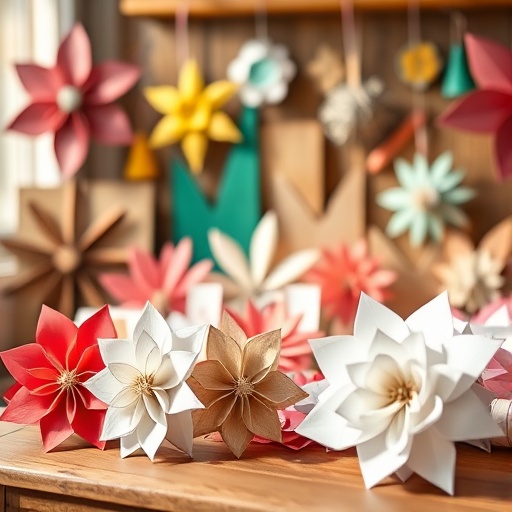 various upcycled paper crafts