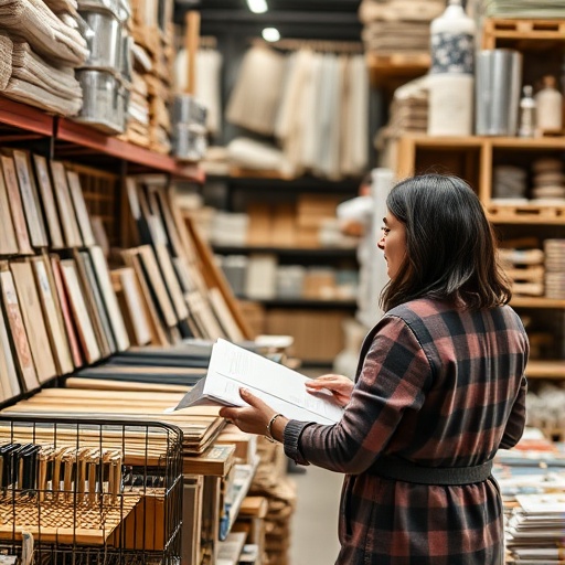 browsing affordable decor materials