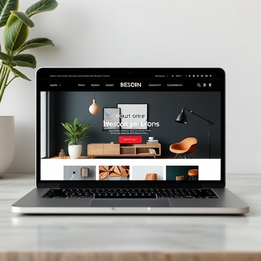 website design for home decor