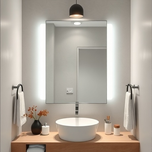 modern bathroom mirror