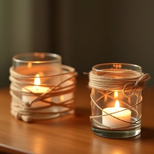 decorative DIY candle holders