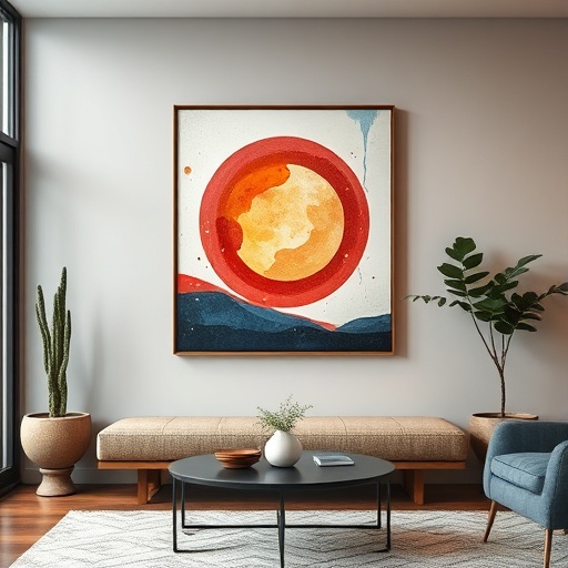 custom artwork in home decor