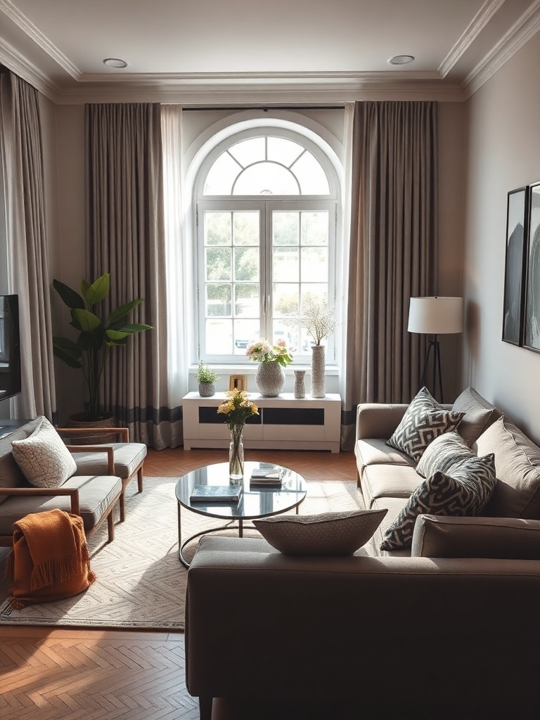 stylish living room decor