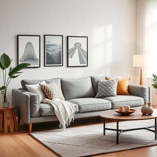 stylish IKEA sofa