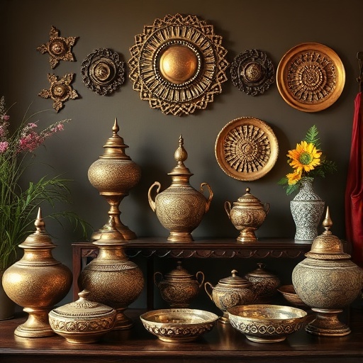 decorative accessories in South Asian decor