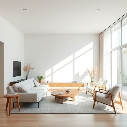 Minimalist living space