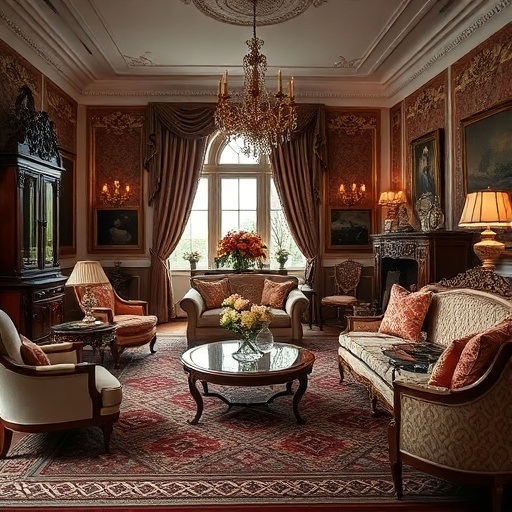 traditional elegance living room