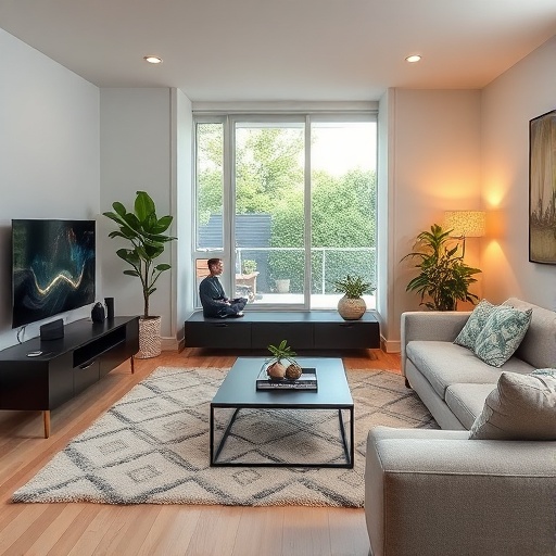 modern decor with technology