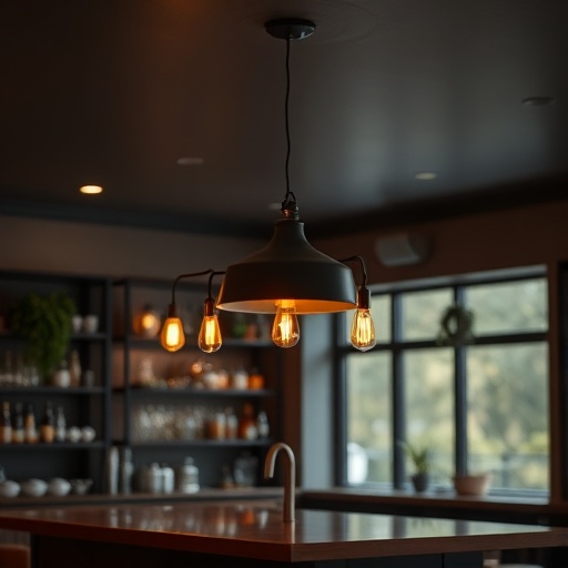 dimmable pendant light for cozy atmosphere