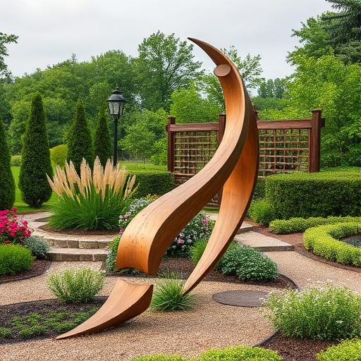 artistic garden feature