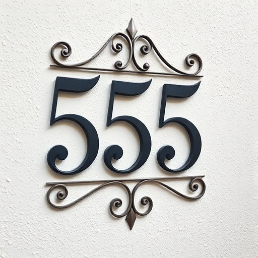 stylish house numbers