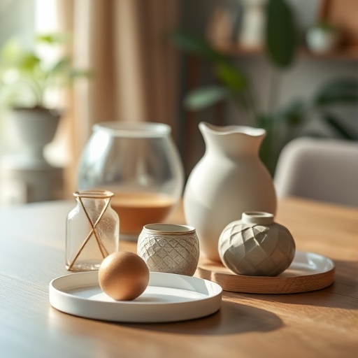 functional decor items on a table