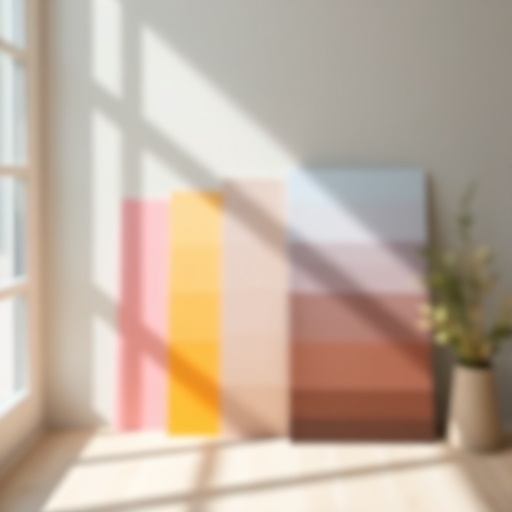 color swatches for home decor